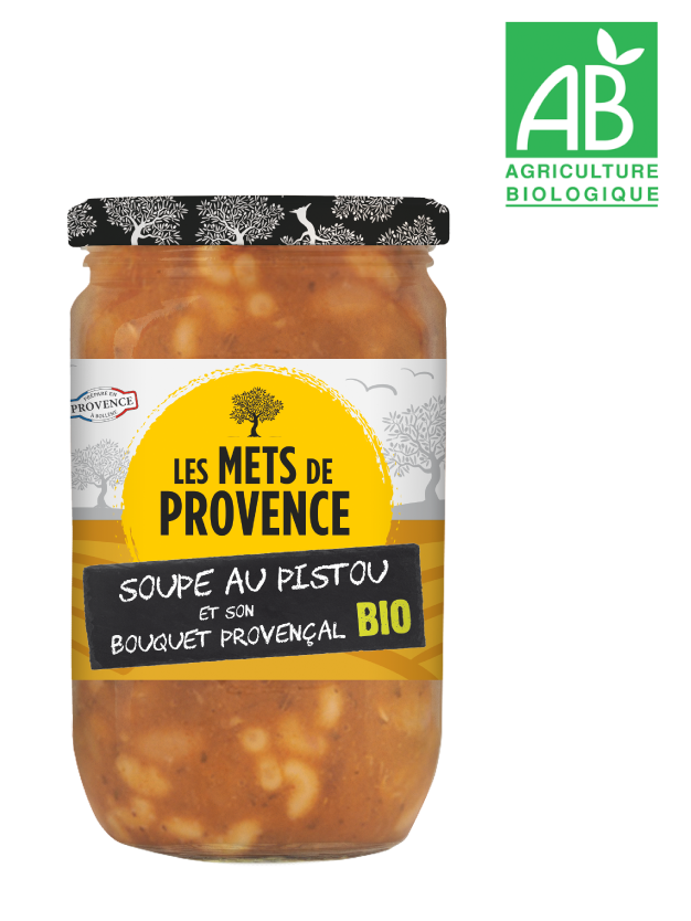 Soupe au pistou BIO et son bouquet provençal