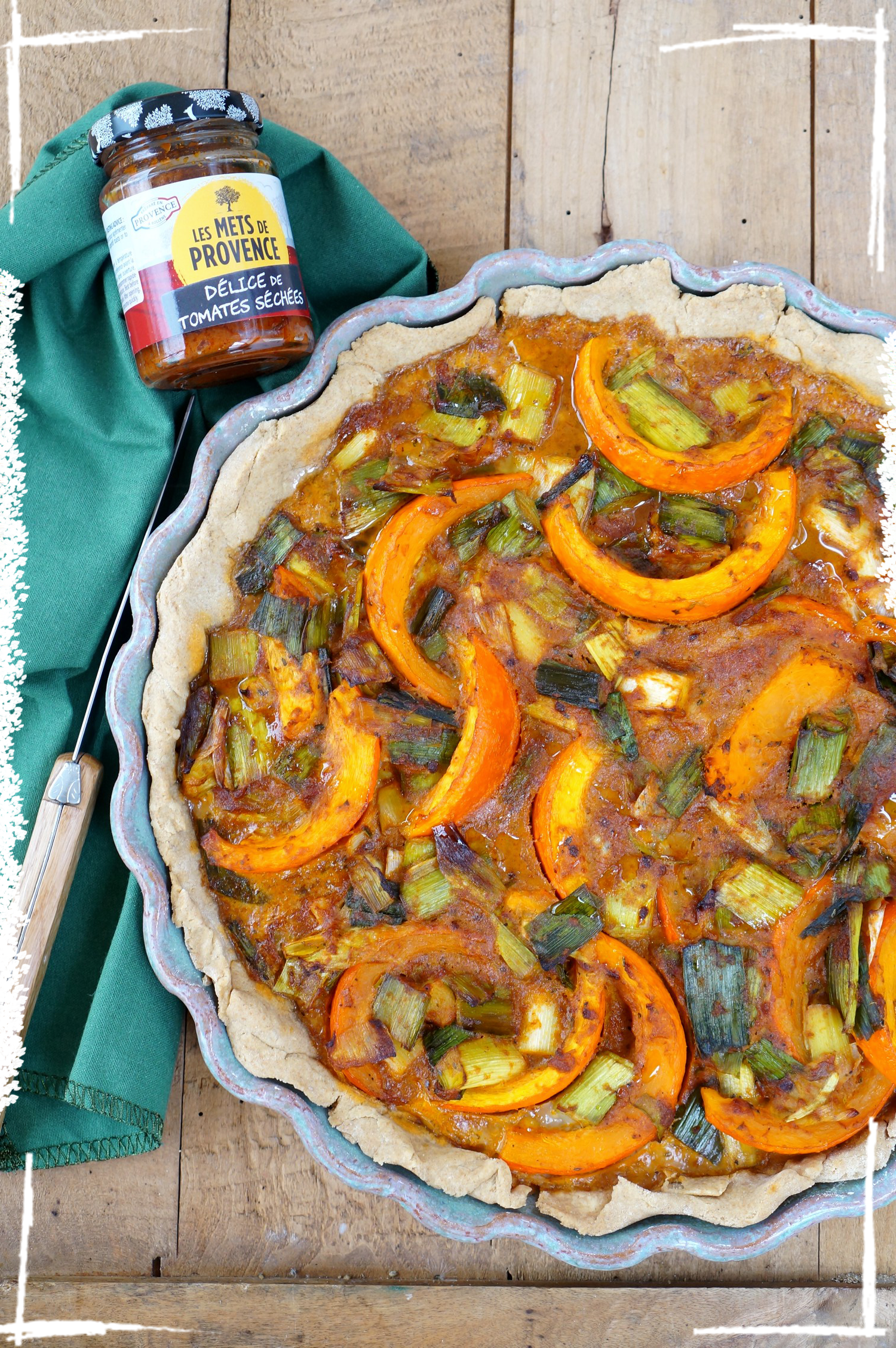 tarte poireaux tomates séchées4